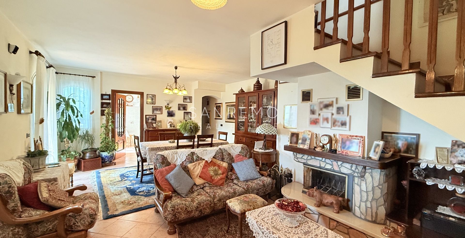 Villa for sale on the Sanremo Hill with amazing sea view
