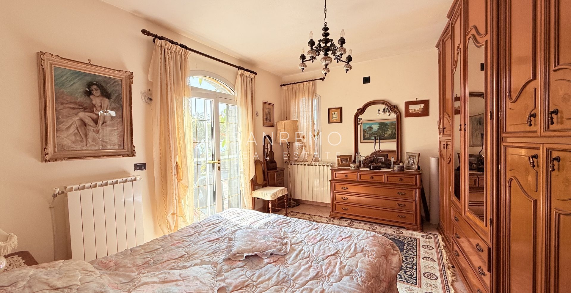 Villa for sale on the Sanremo Hill with amazing sea view