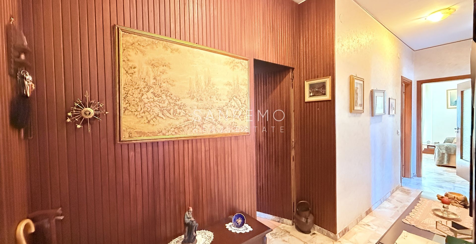 Penthouse for sale in Sanremo with sea view