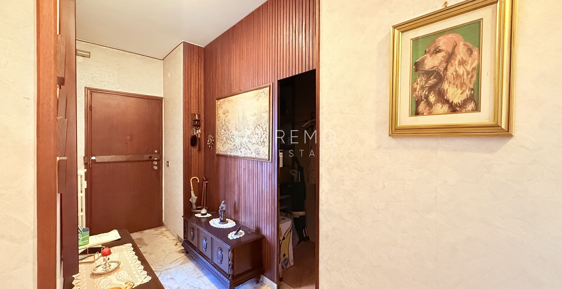 Penthouse for sale in Sanremo with sea view