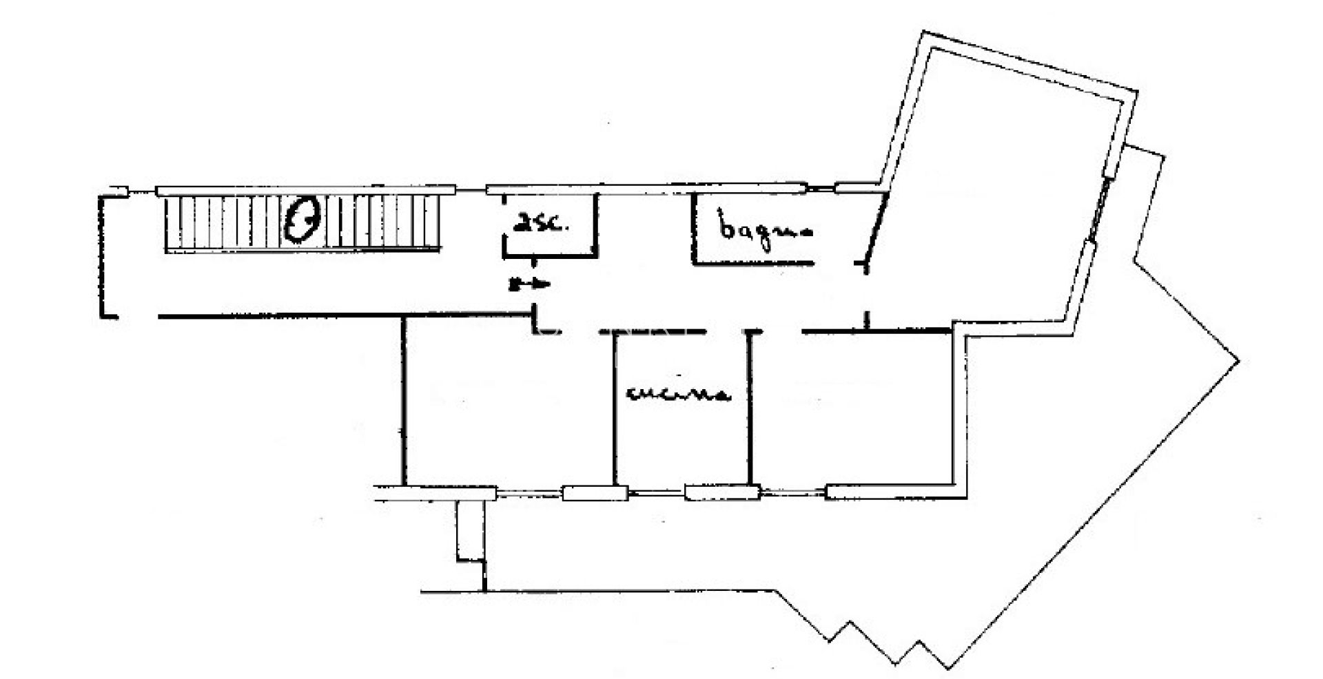Penthouse for sale in Sanremo with sea view