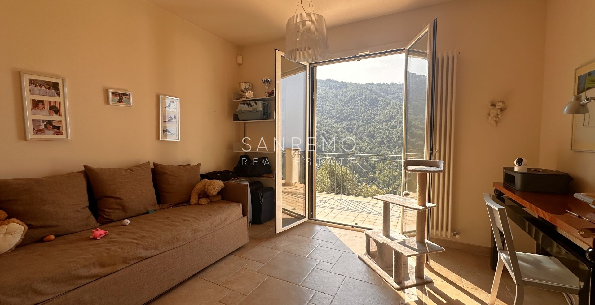 Villa with sea view on the first hill of Bordighera – Elegance, comfort, and breathtaking scenery