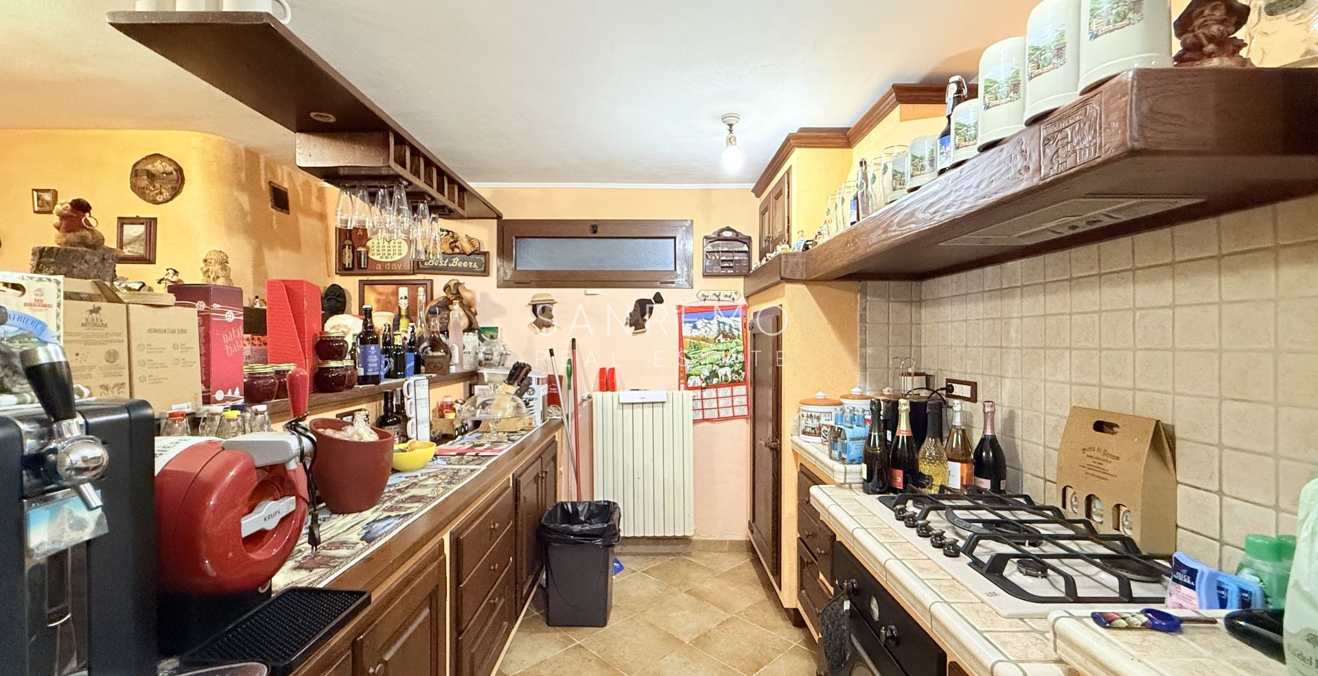 Luxury villa with swimming pool and sea view in Bordighera