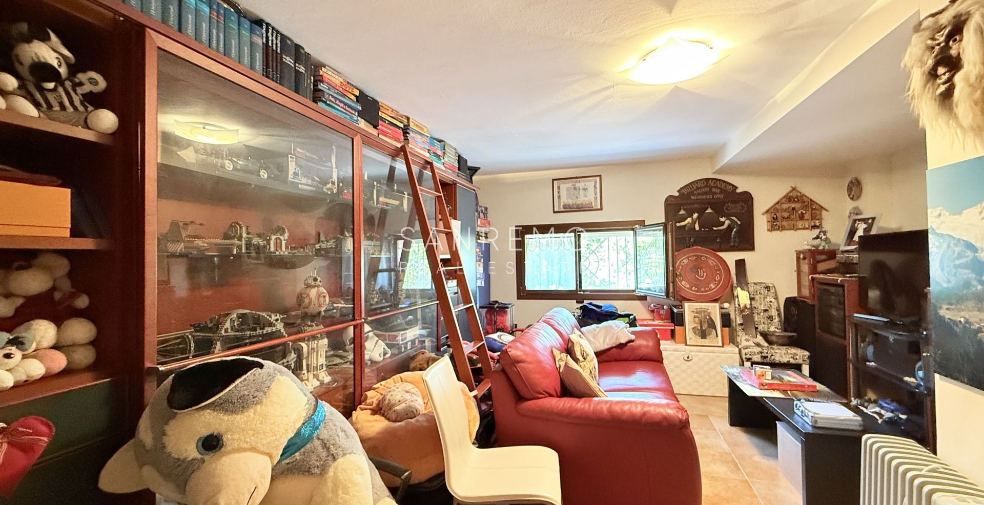 Luxury villa with swimming pool and sea view in Bordighera