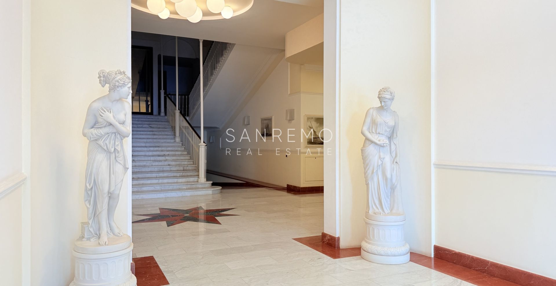 Penthouse in Ospedaletti with heated indoor swimming pool