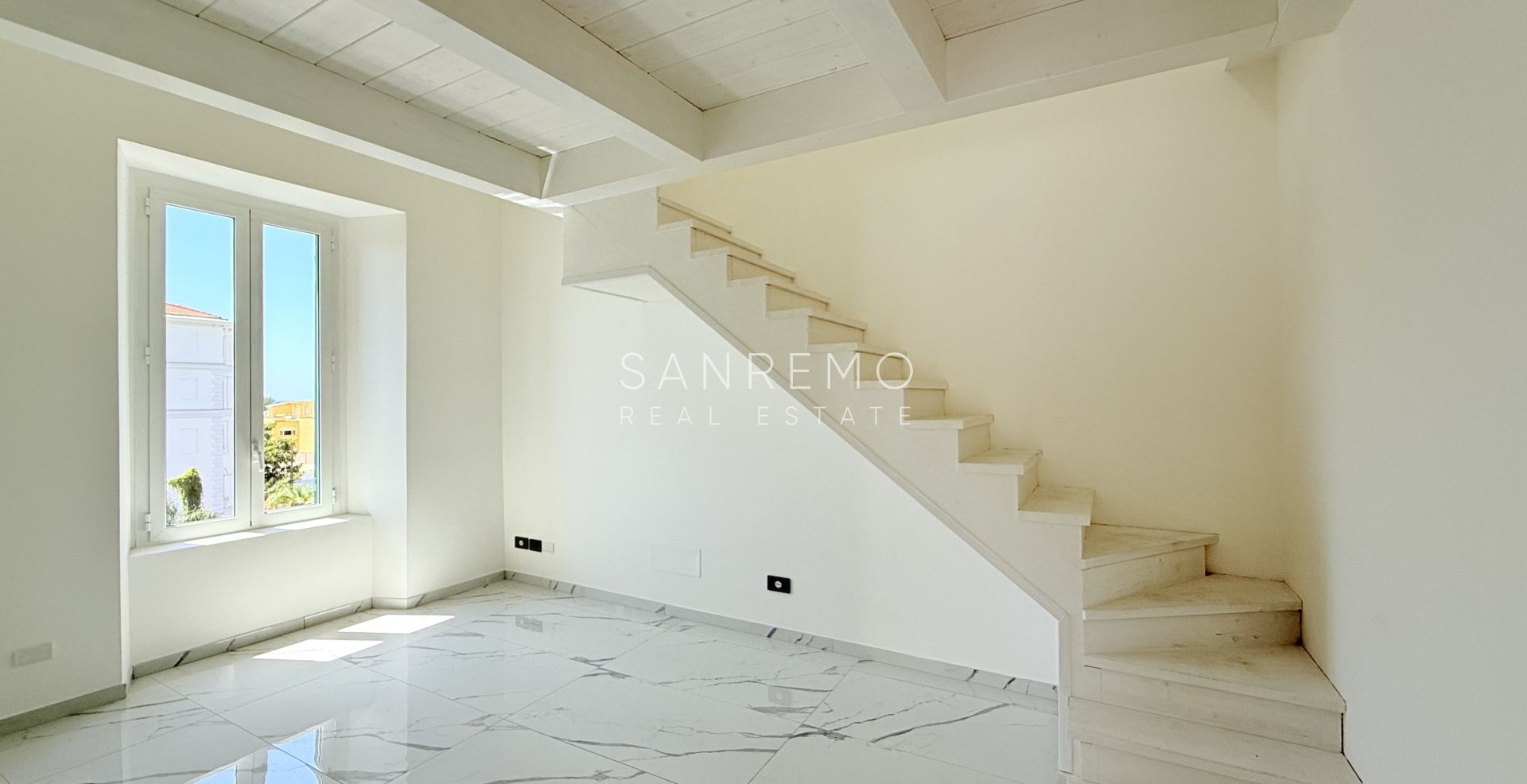 Penthouse in Sanremo close to the beach and bike path