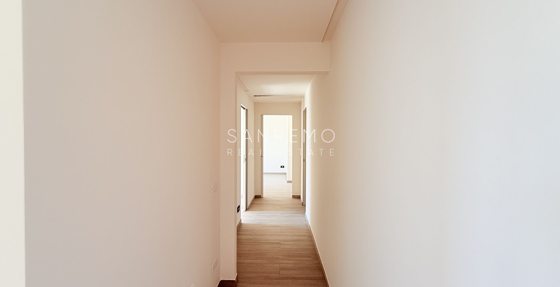 Modern New Apartment with Sea View, Balcony and Private Parking
