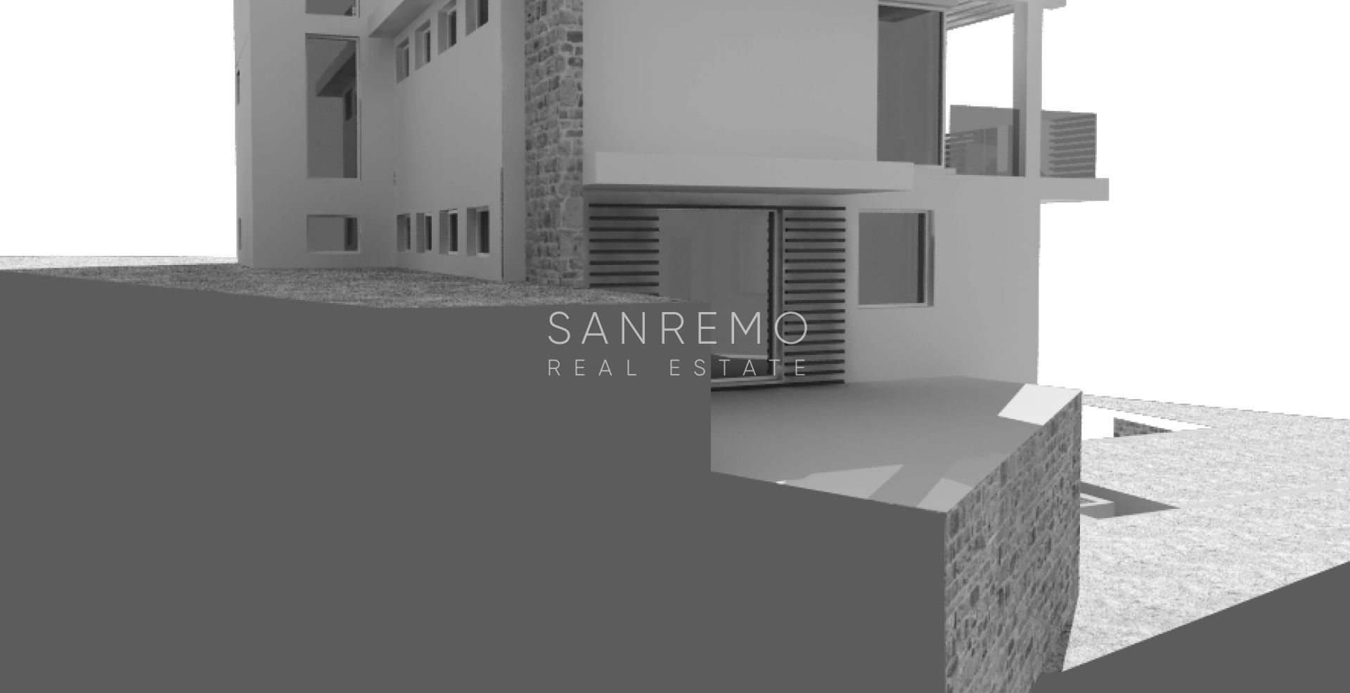 Exclusive plot with approved project and sea view