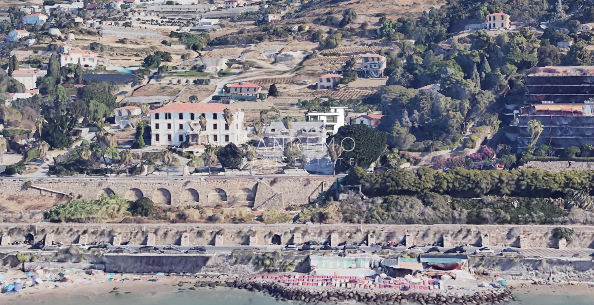 Exclusive plot with approved project and sea view