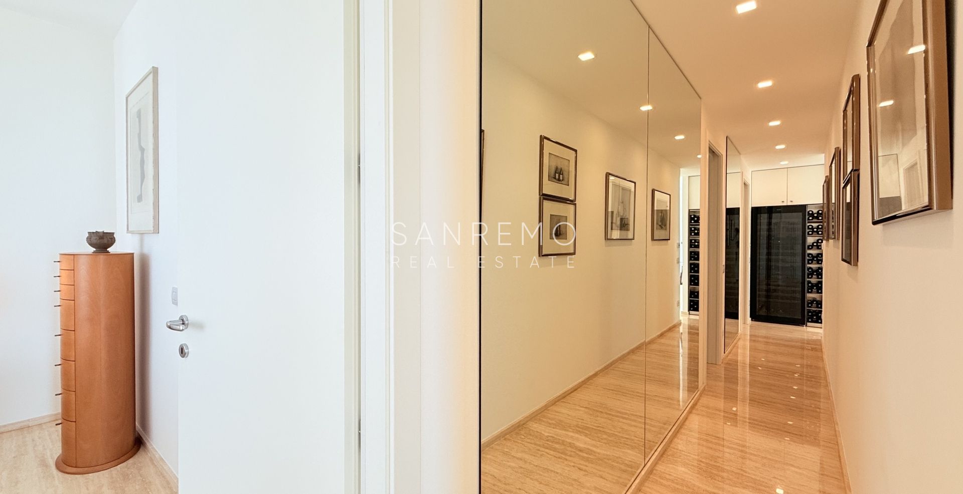 Prestigious penthouse with sea view