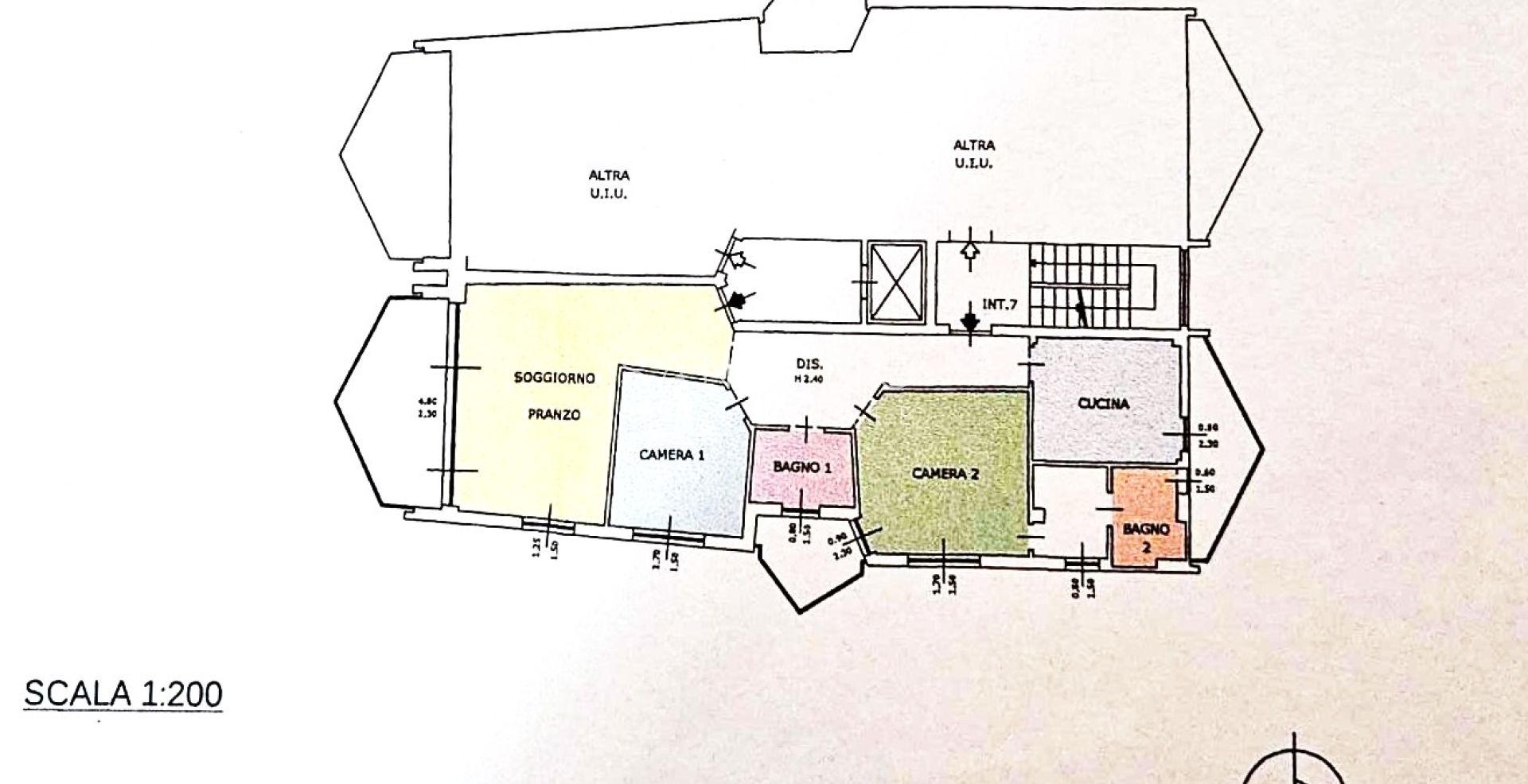 Bright apartment just a few steps from the sea and the cycle path