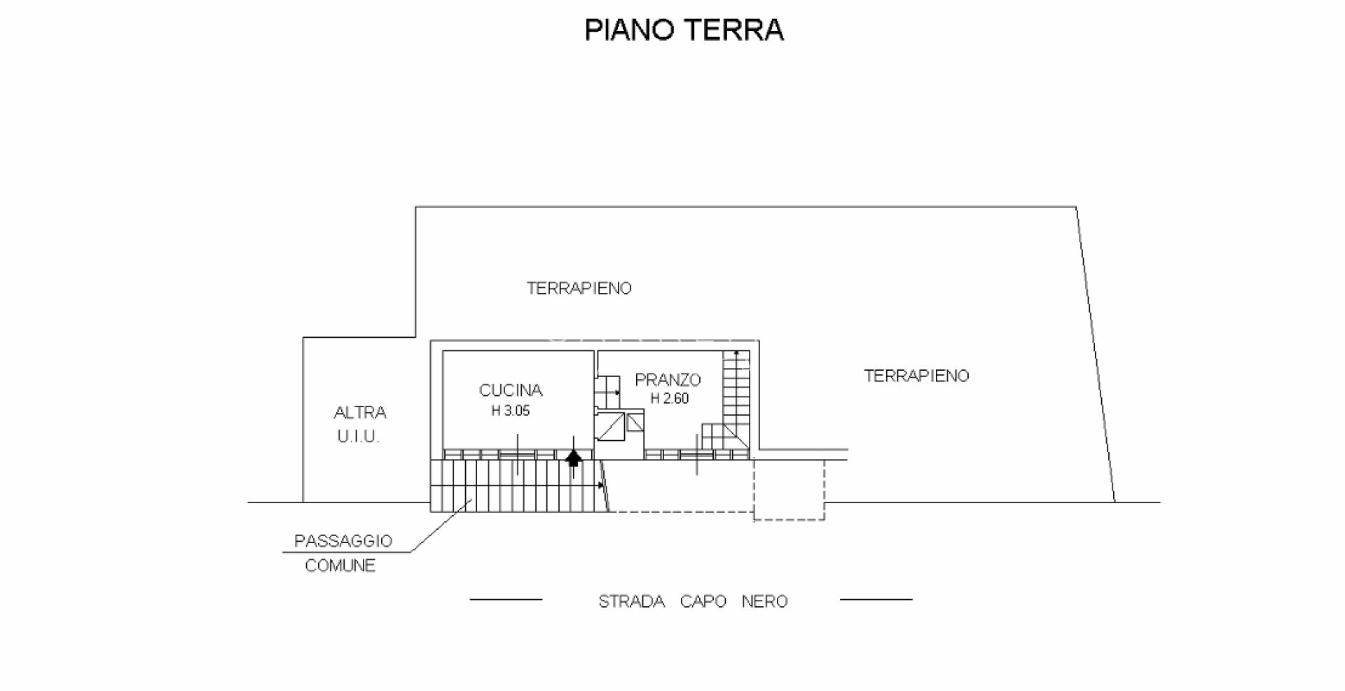Two-level apartment with a beautiful view over the entire Gulf of Ospedaletti
