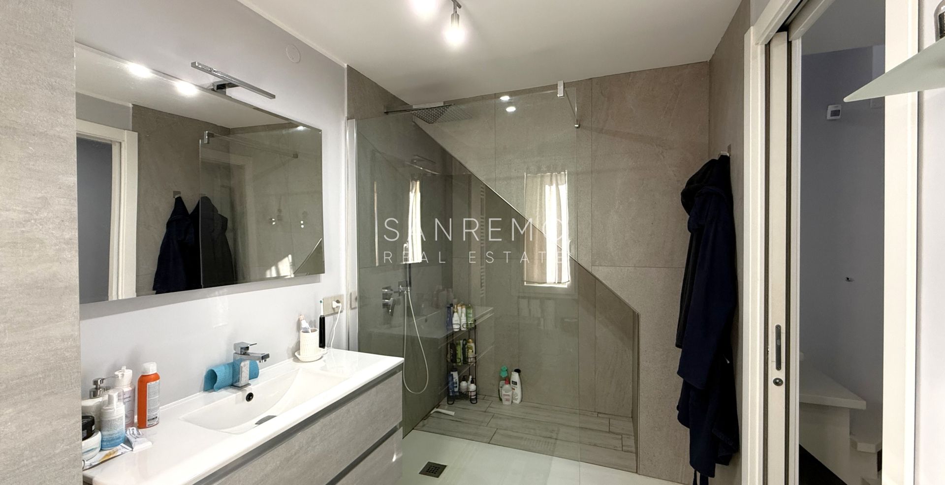 Two-level apartment in a residential complex with swimming pool