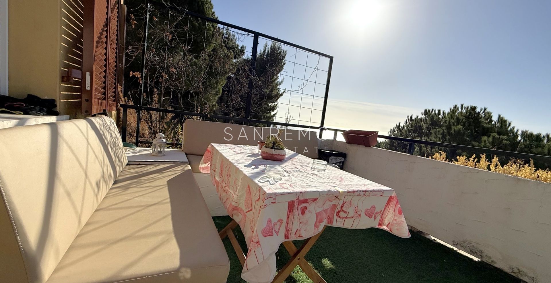 Two-level apartment in a residential complex with swimming pool