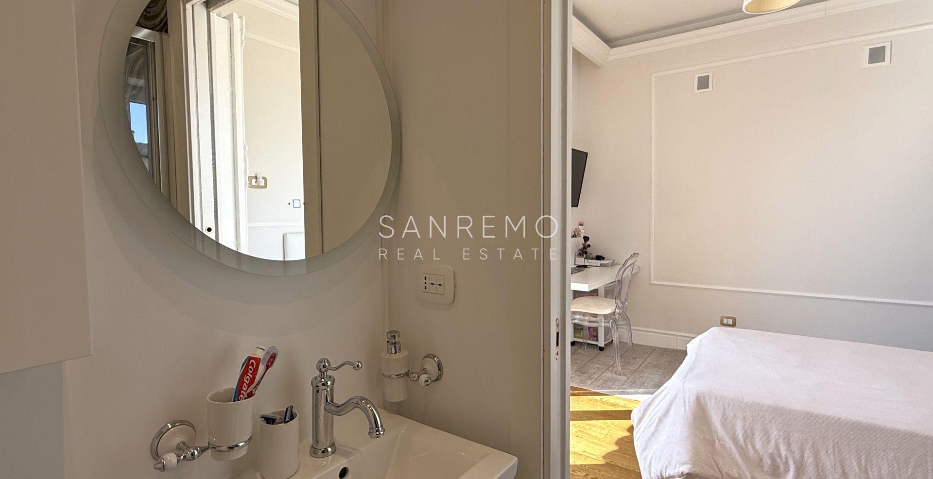 Fully renovated apartment with a pleasant outdoor space