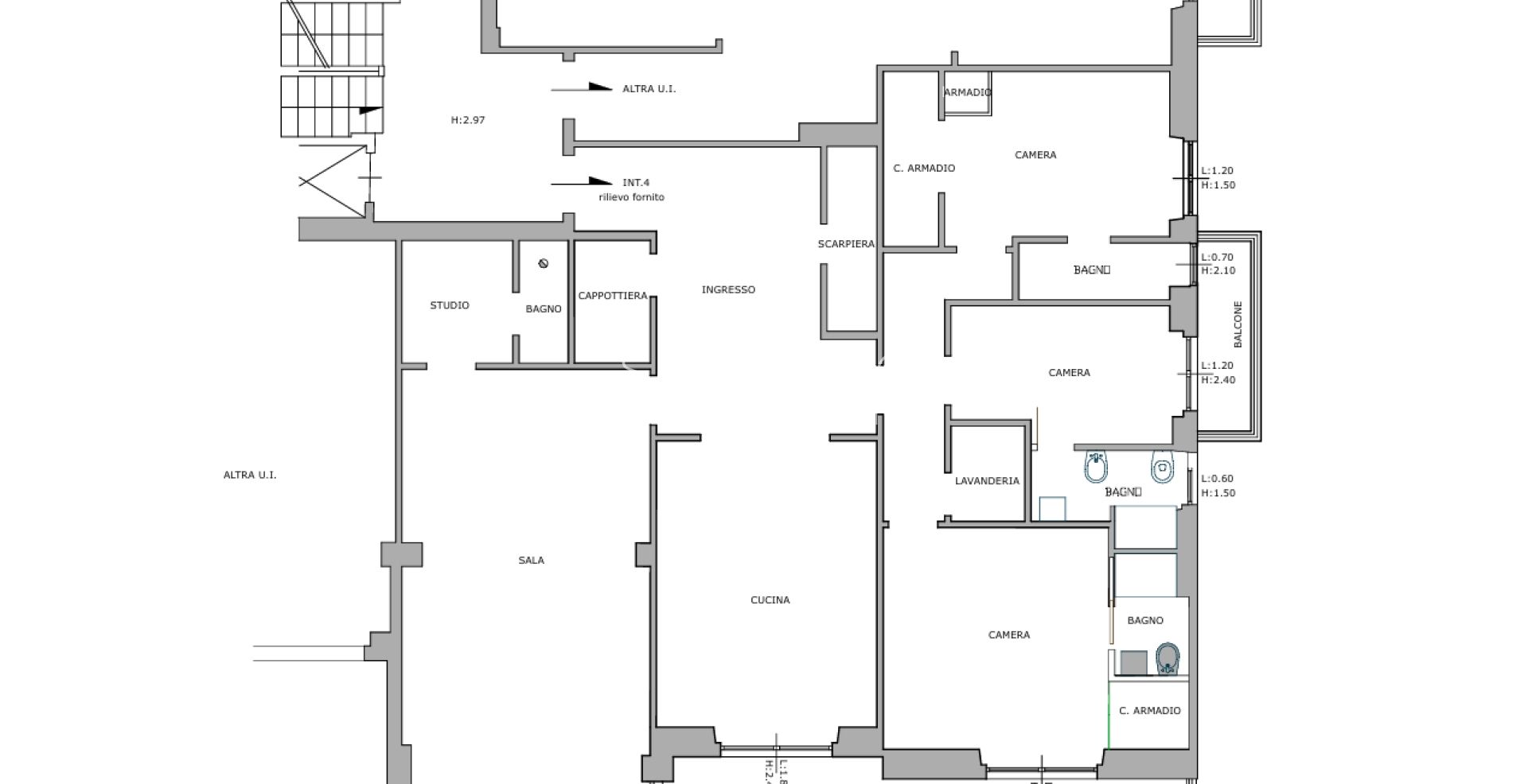 Fully renovated apartment with a pleasant outdoor space