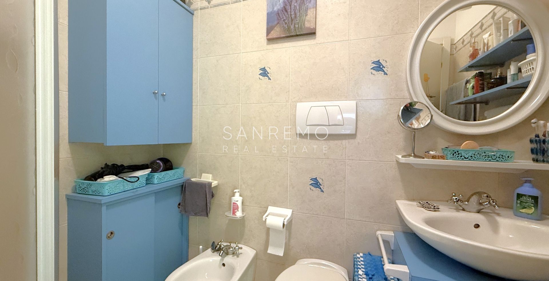 Charming two-room apartment with private garden and garage