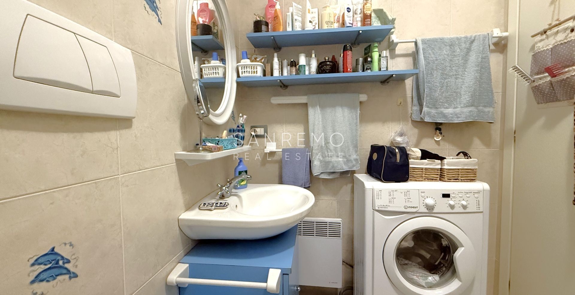 Charming two-room apartment with private garden and garage