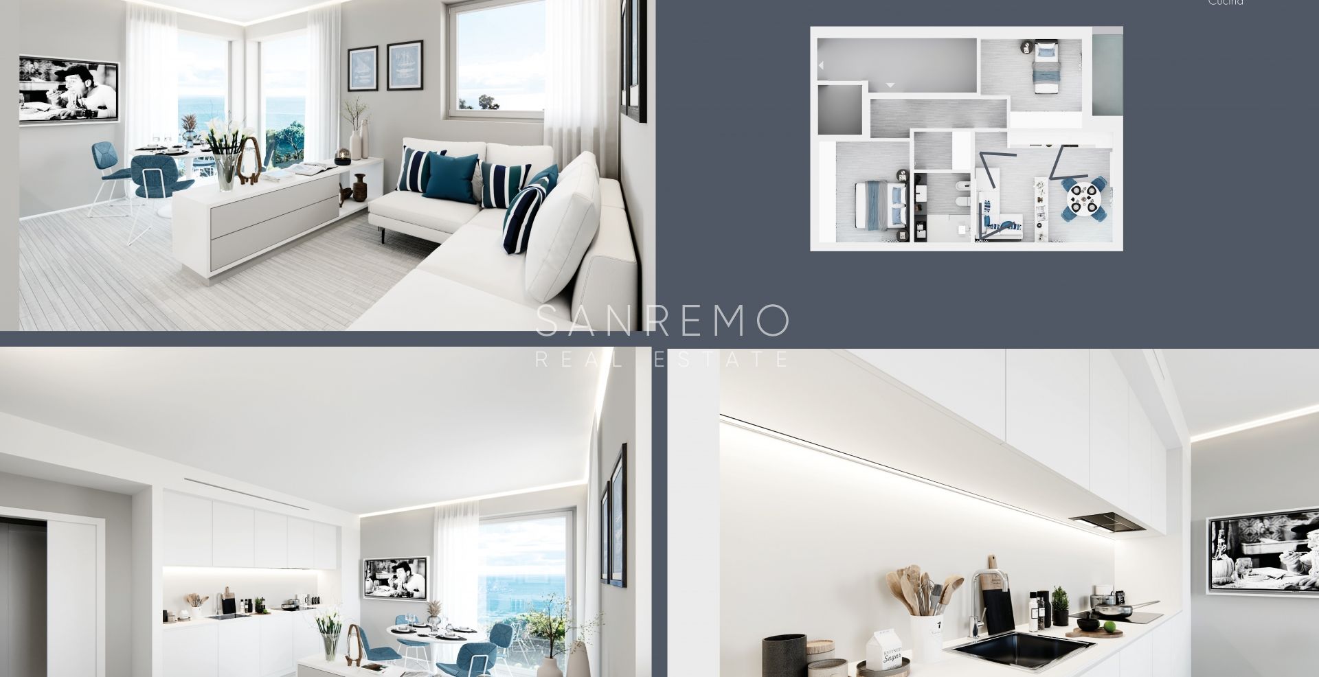 New apartment for sale in Busssana of Sanremo