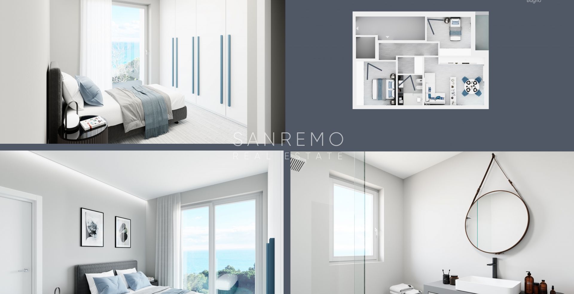 New apartment for sale in Busssana of Sanremo