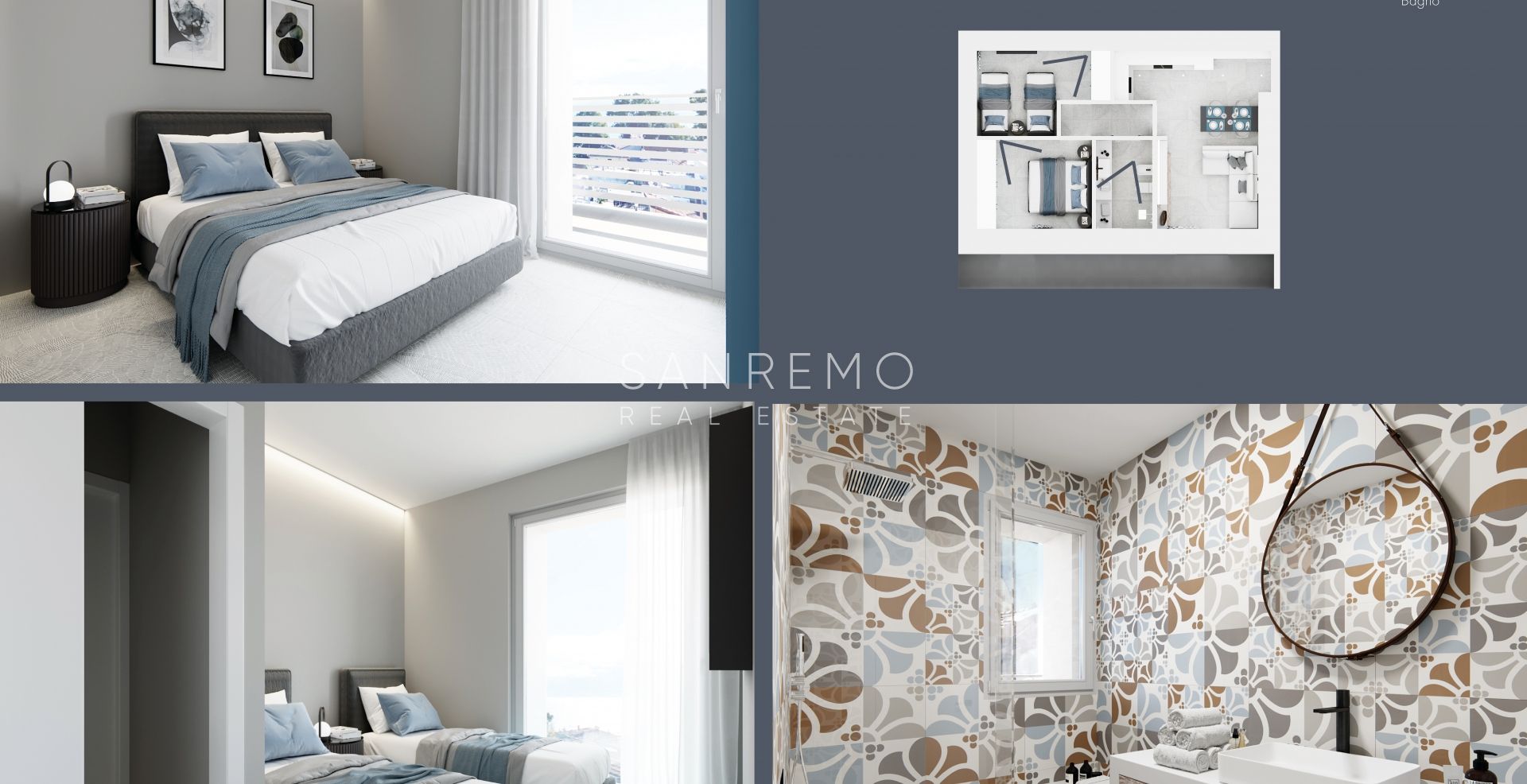 New apartment for sale in Busssana of Sanremo