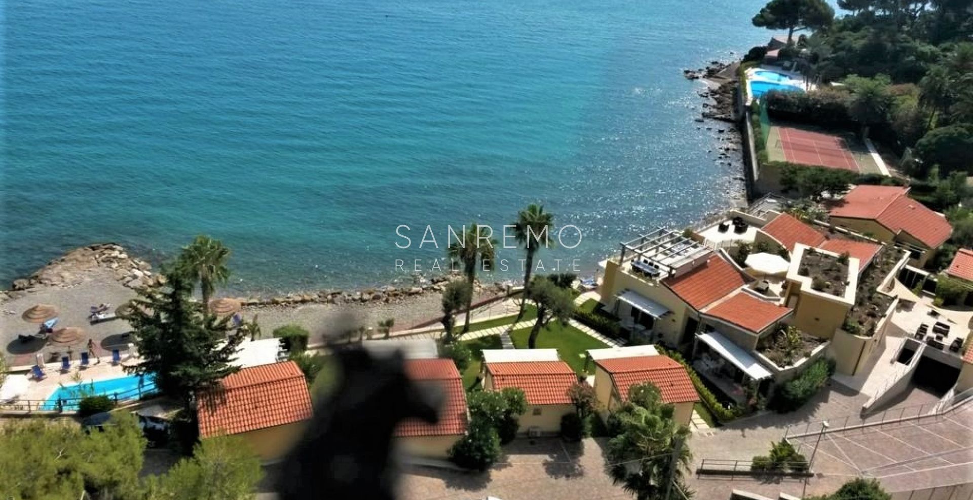 Litte villa in Bordighera on the sea 