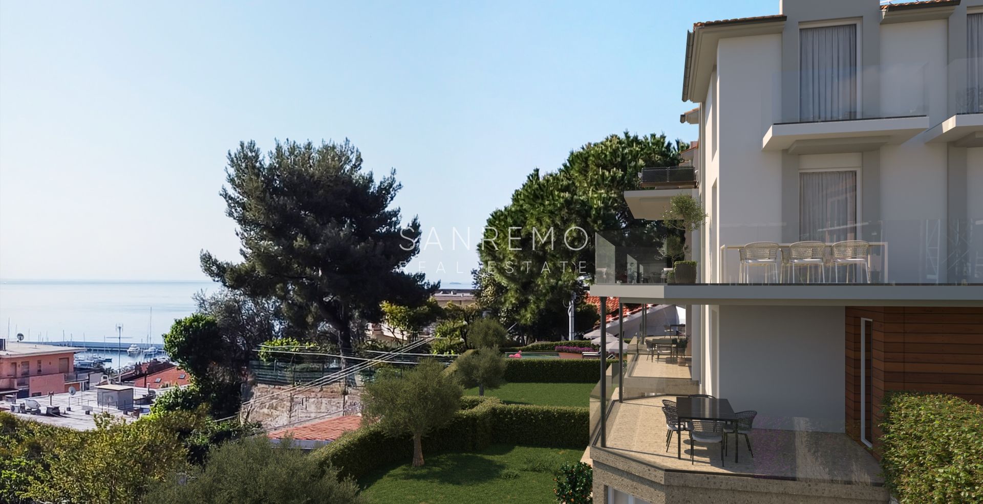 2 room apartment in new exclusive building close to Portosole