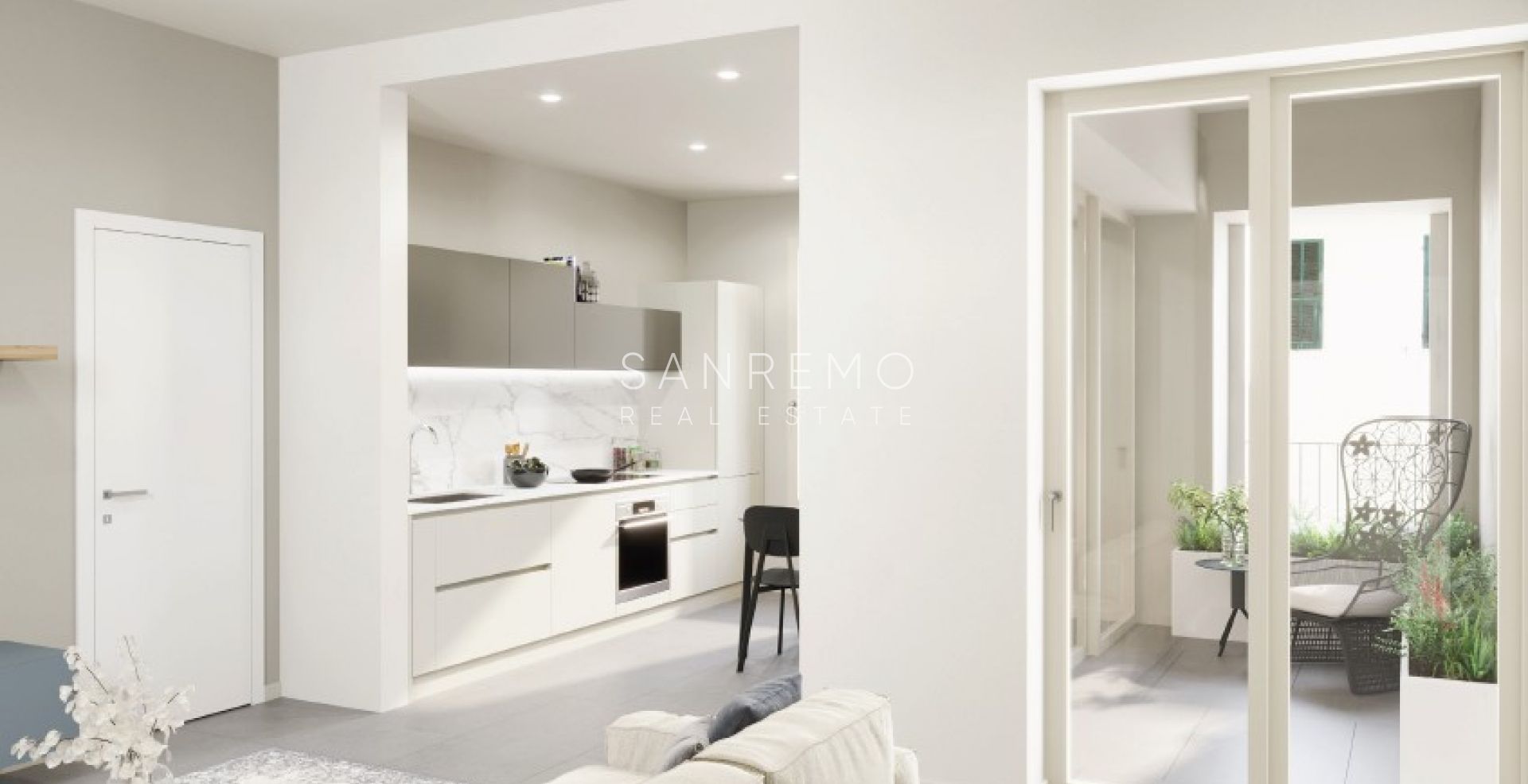 12 new apartments for sale in Bussana di Sanremo