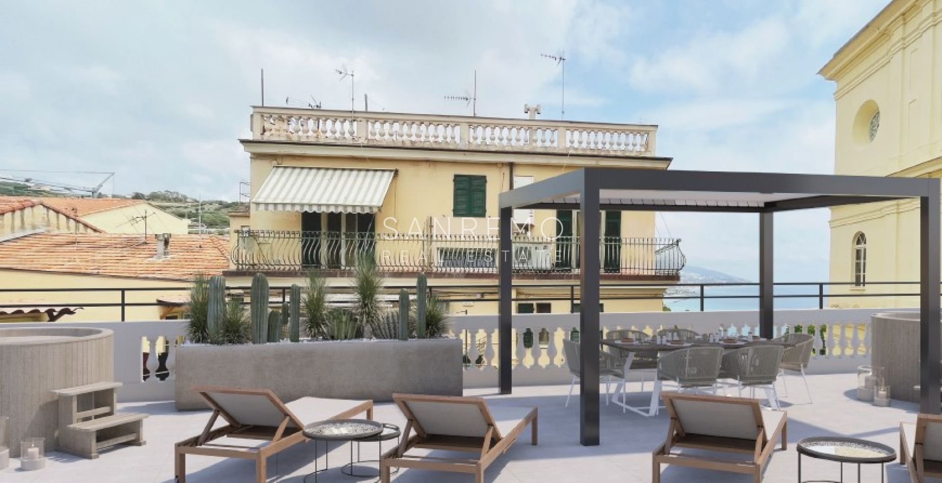 12 new apartments for sale in Bussana di Sanremo